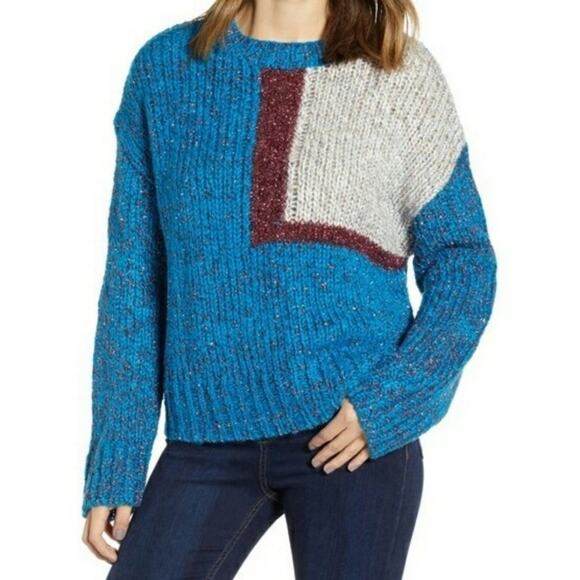 Prima Geometric Sparkle Sweater - Size XL - NWT - Picture 2 of 6